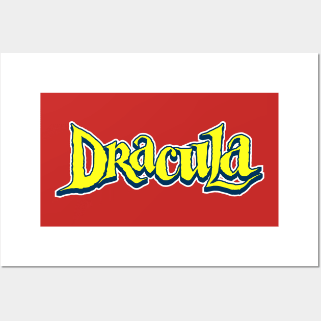 Dracula Title Wall Art by nerdgonalley